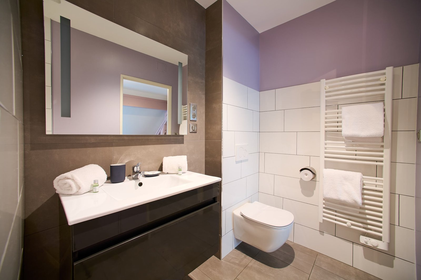 Salle de bain du gîte Côté Village