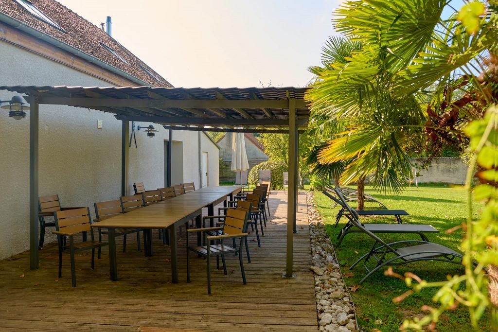 Extérieur du gîte Côté Village à Argilly